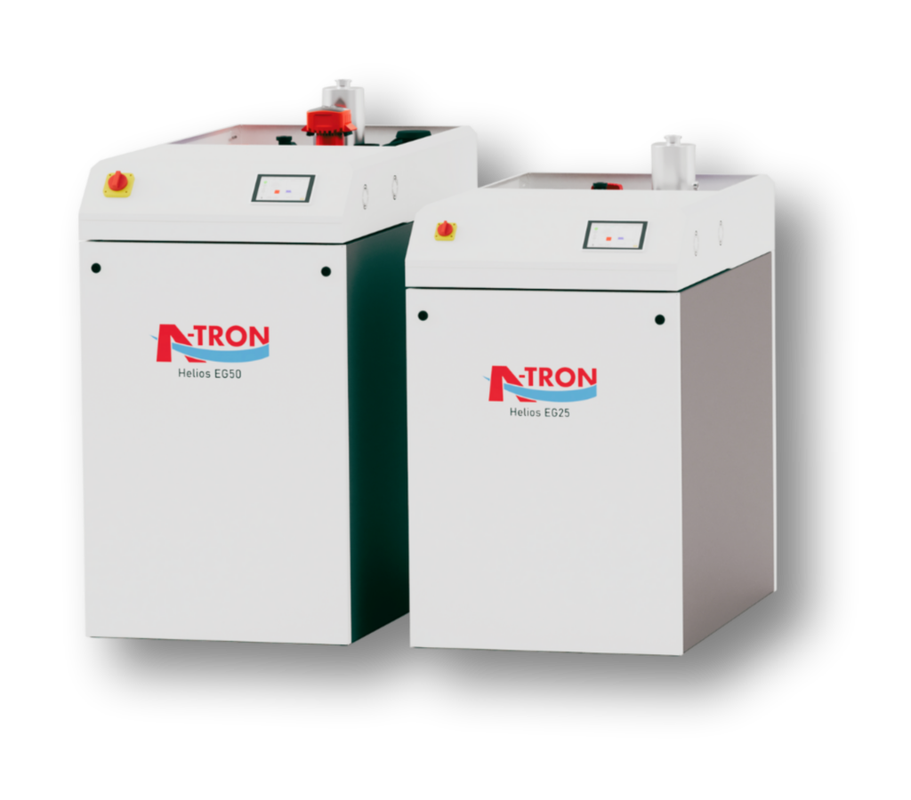 A-TRON Helios EG50 und EG25 Blockheizkraftwerke